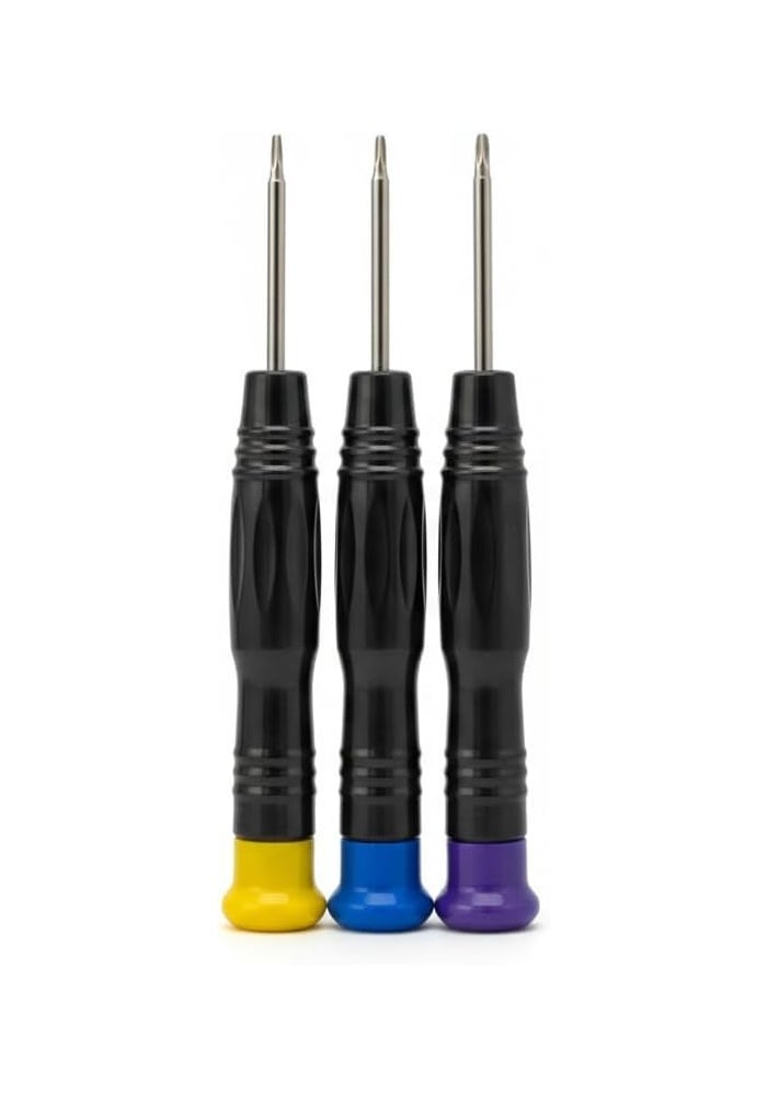 DAISO Precision Screwdriver Set (P2, PH000, Y000) - 3-Piece Mini Screwdriver Kit for Electronics Repair - Image 2